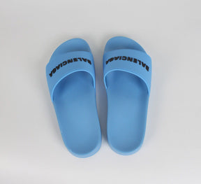 SLIDE BALENCIAGA TRADICIONAL ( AZUL CLARO )