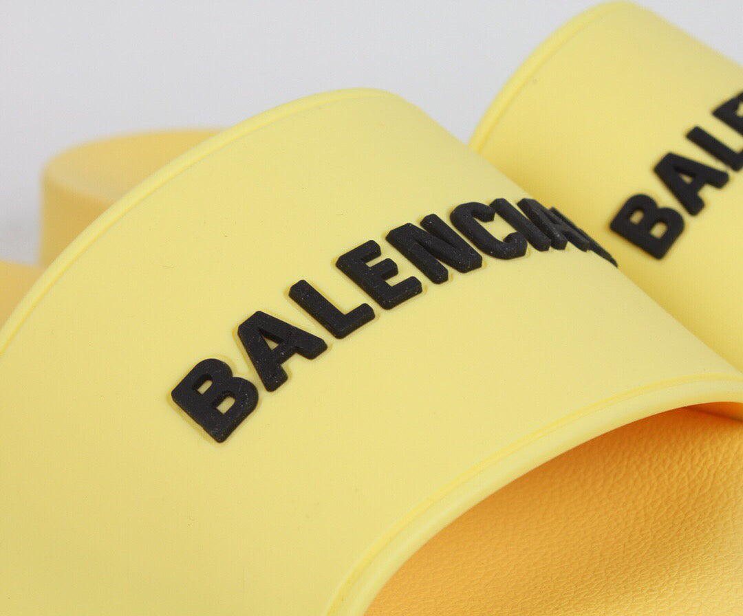 SLIDE BALENCIAGA TRADICIONAL ( AMARELO )