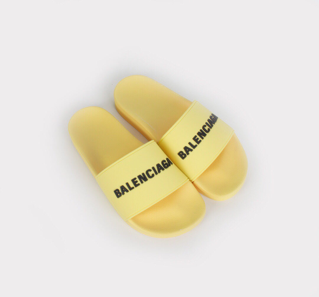 SLIDE BALENCIAGA TRADICIONAL ( AMARELO )