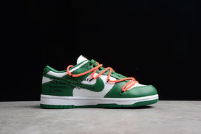 NK Dunk Low Off-White Pine Green