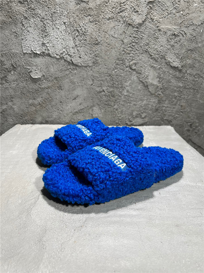 SLIDE BALENCIAGA INVERN ( AZUL )