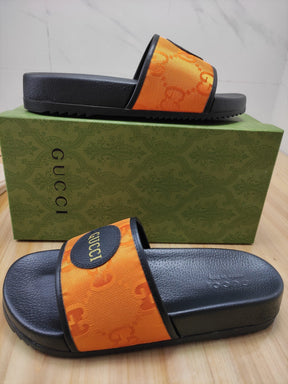 SLIDE GUCCI CUSTOM ( LARANJA )