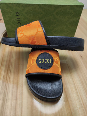 SLIDE GUCCI CUSTOM ( LARANJA )