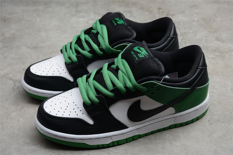 NK SB Dunk Low Pro Classic Green