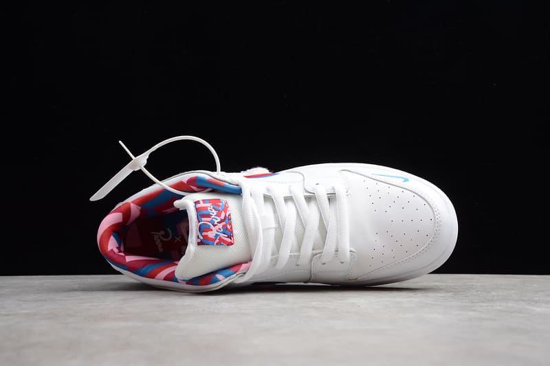 NK SB Dunk Low Parra White