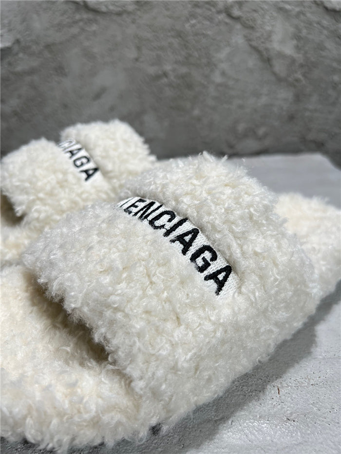 SLIDE BALENCIAGA INVERN ( BRANCO )