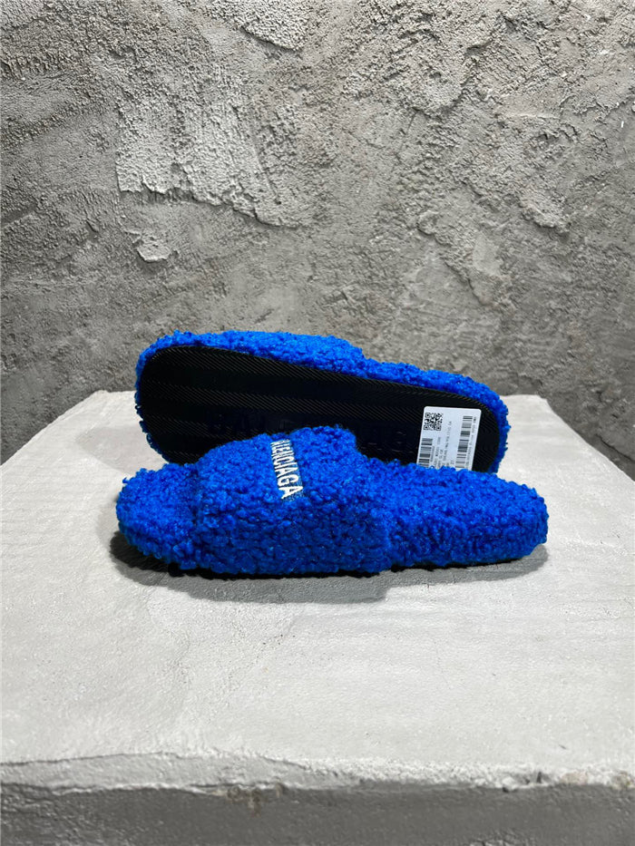 SLIDE BALENCIAGA INVERN ( AZUL )