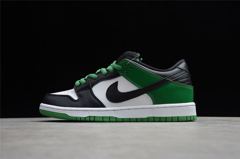 NK SB Dunk Low Pro Classic Green