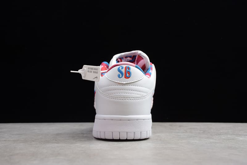 NK SB Dunk Low Parra White