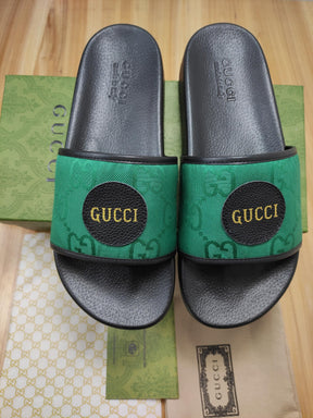 SLIDE GUCCI CUSTOM ( VERDE )