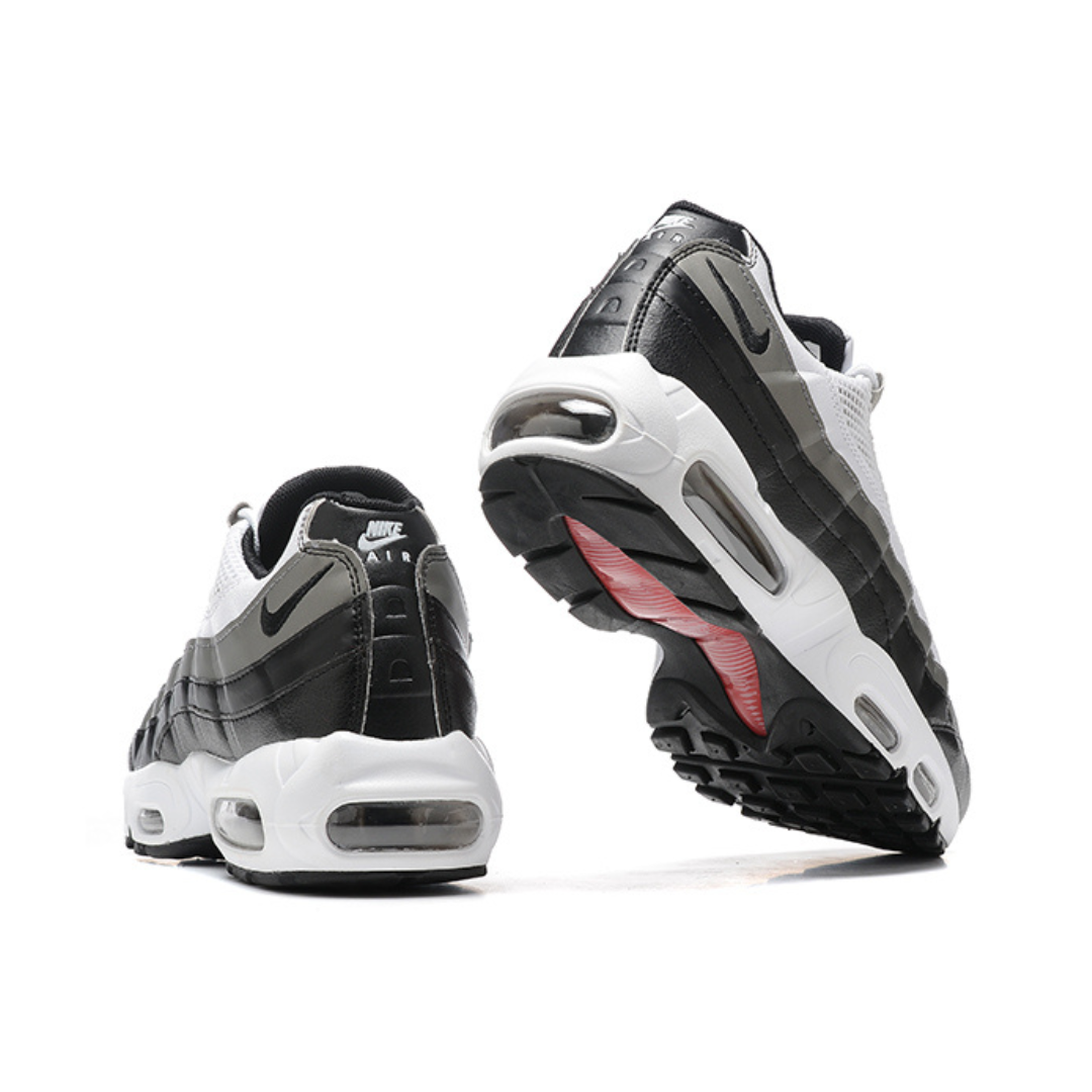 TÊNIS AIR MAX 95 "WHITE LIGHT IRON ORE BLACK PATENT"