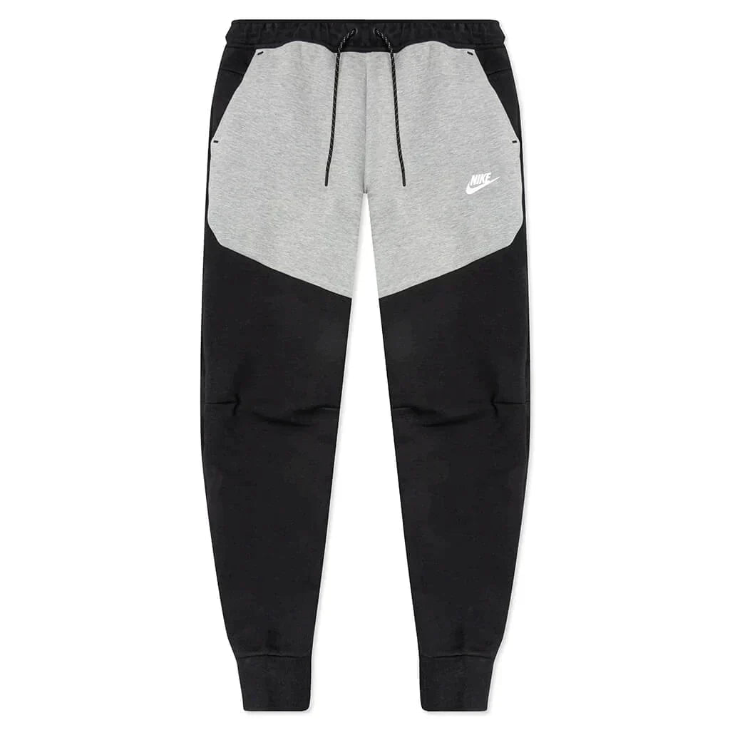 Calça NK Tech Fleece Preto/Cinza