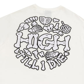 Camiseta High "Bones" Branco