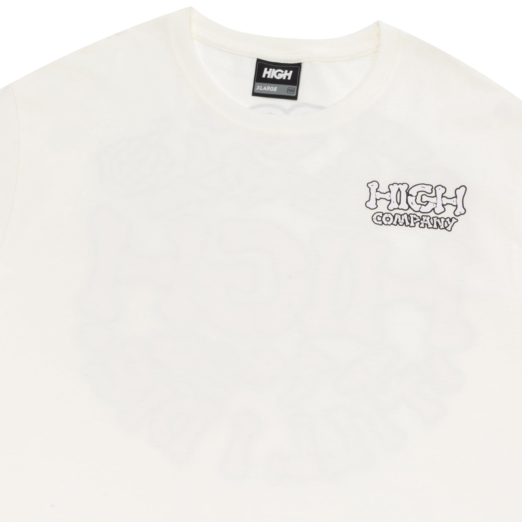 Camiseta High "Bones" Branco