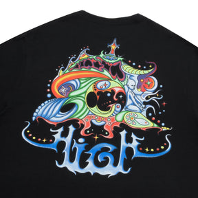 Camiseta High "Shroom" Preto