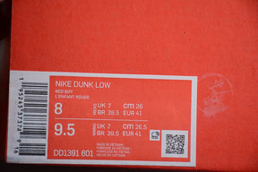 NK Dunk Low Gym Red (2022)