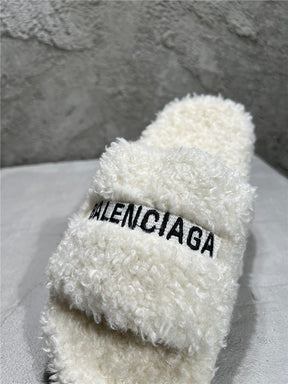 SLIDE BALENCIAGA INVERN ( BRANCO )