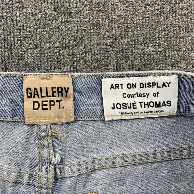 Calça Jeans Migos x Gallery Dept. For Culture III