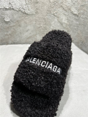 SLIDE BALENCIAGA INVERN ( PRETO )