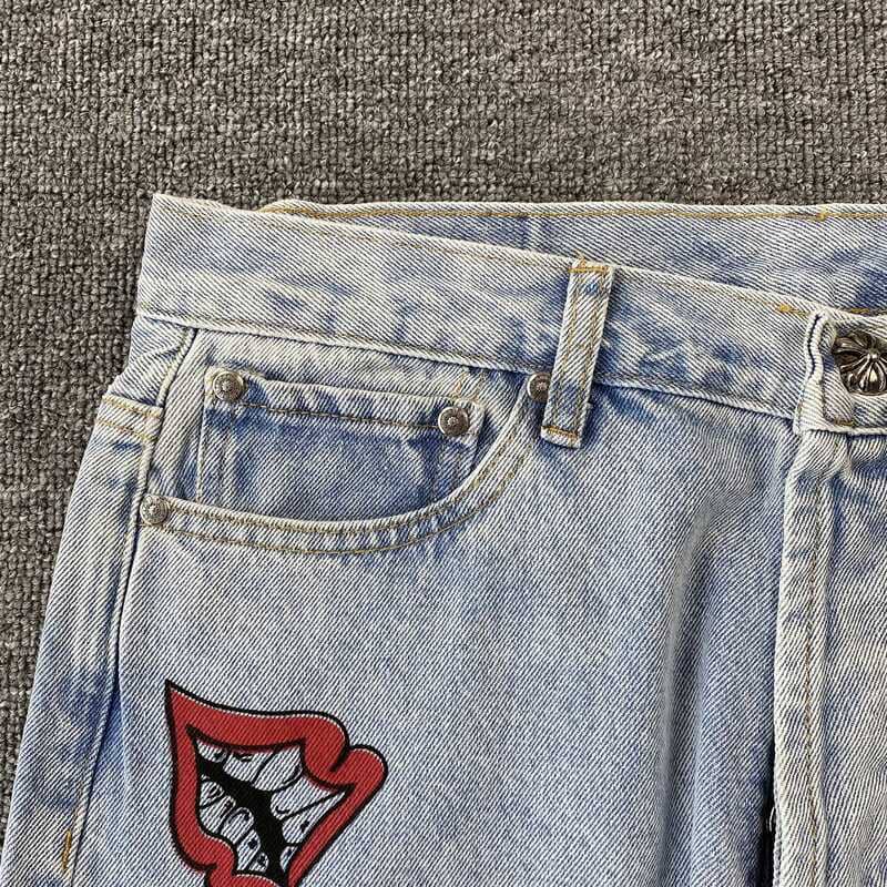 Calça Jeans Chrome Hearts Concept Sex