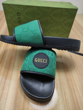 SLIDE GUCCI CUSTOM ( VERDE )