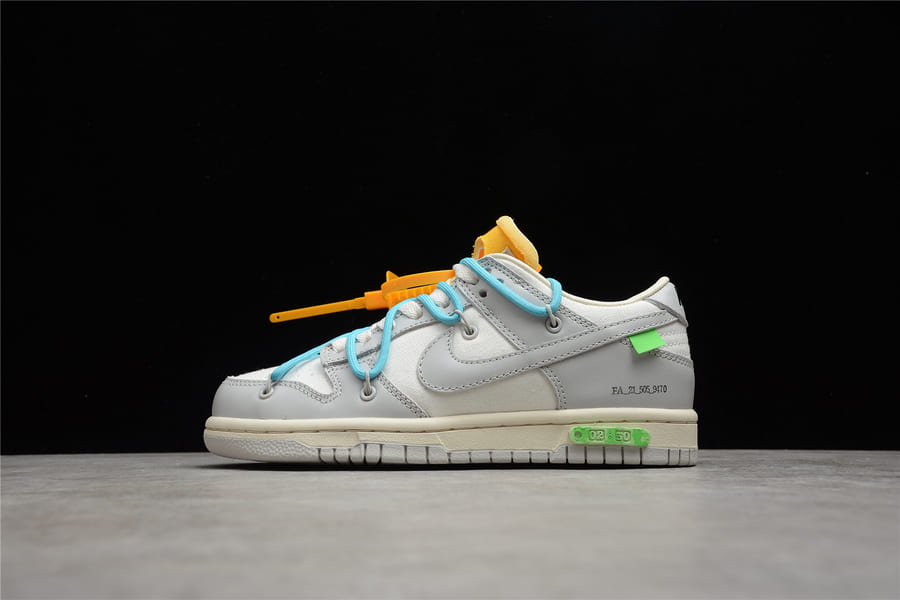 Pronta Entrega - Off-White x NK Dunk Low Lot 2 of 50