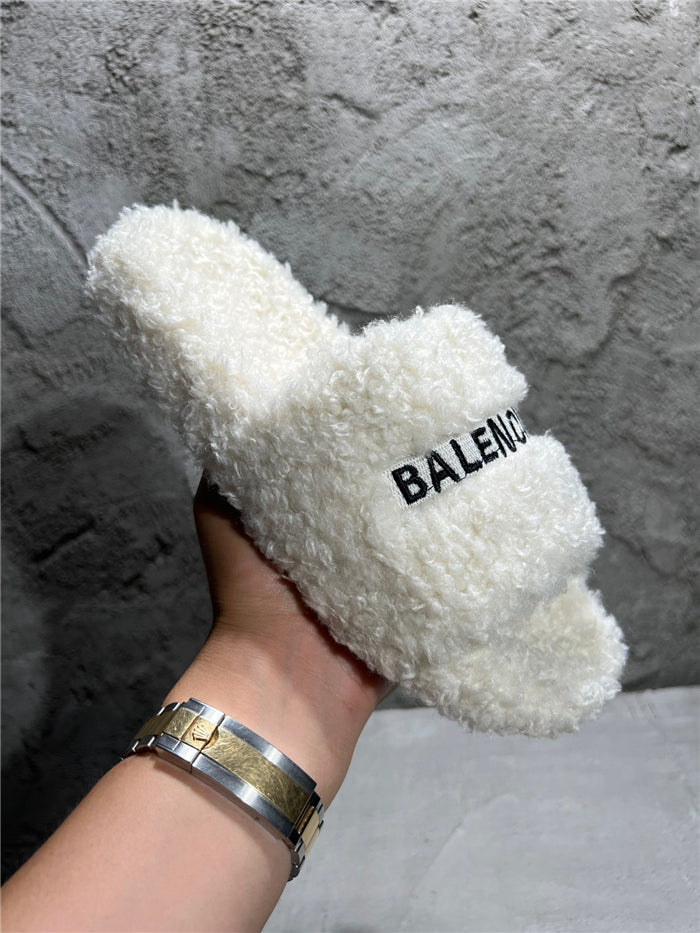 SLIDE BALENCIAGA INVERN ( BRANCO )