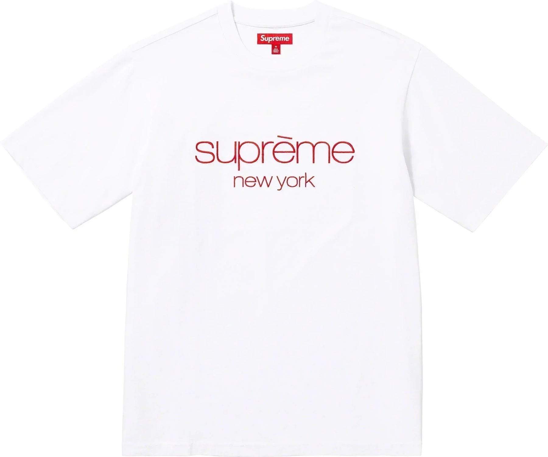 Camiseta Supreme "Classic Logo S S Top" Branco