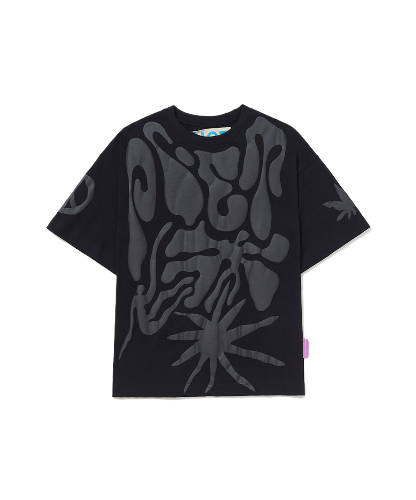 Camiseta Piet "Super Puff DM" Preto