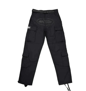 Calça Corteiz Guerillaz Cargo Black Logo